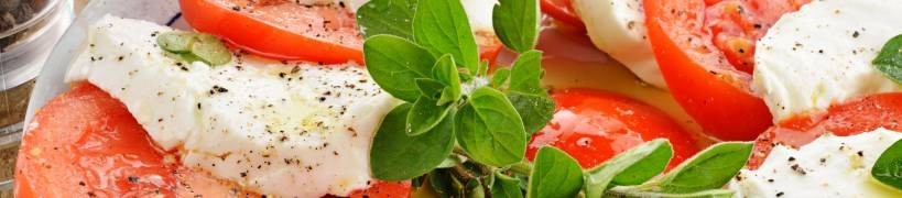 Tomaten Mozarella Salat